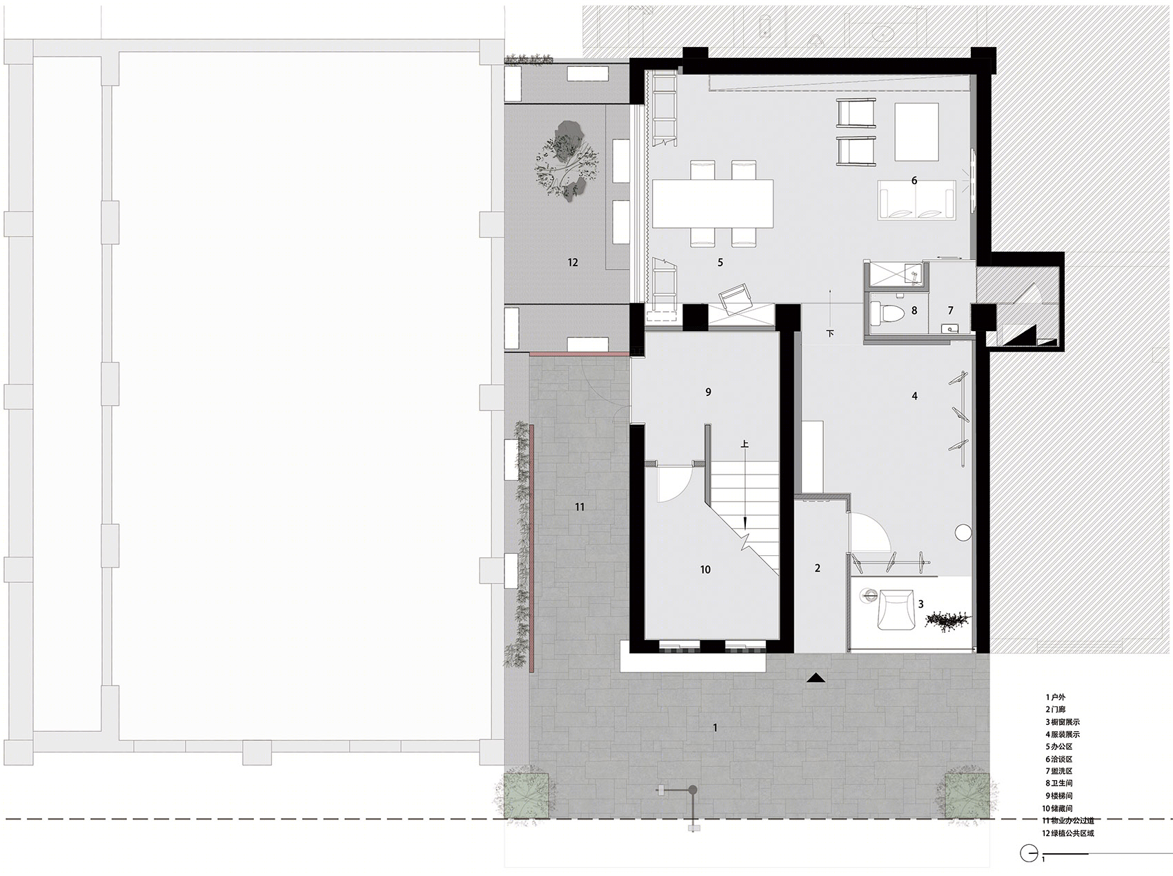 国创园20#厅改造及LOUGNE SUIT定制店设计丨中国南京丨反几建筑FANAF-85