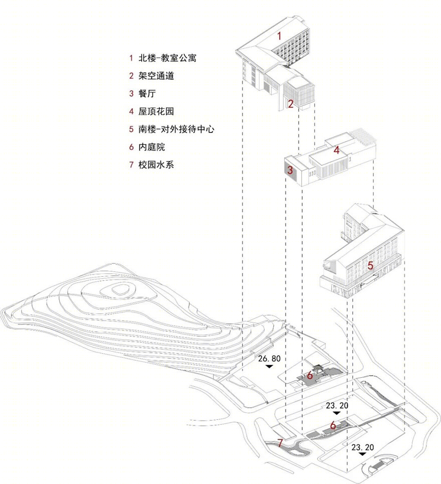 杭州科技职业技术学院国际文化交流中心丨中国杭州丨浙江大学建筑设计研究院-21