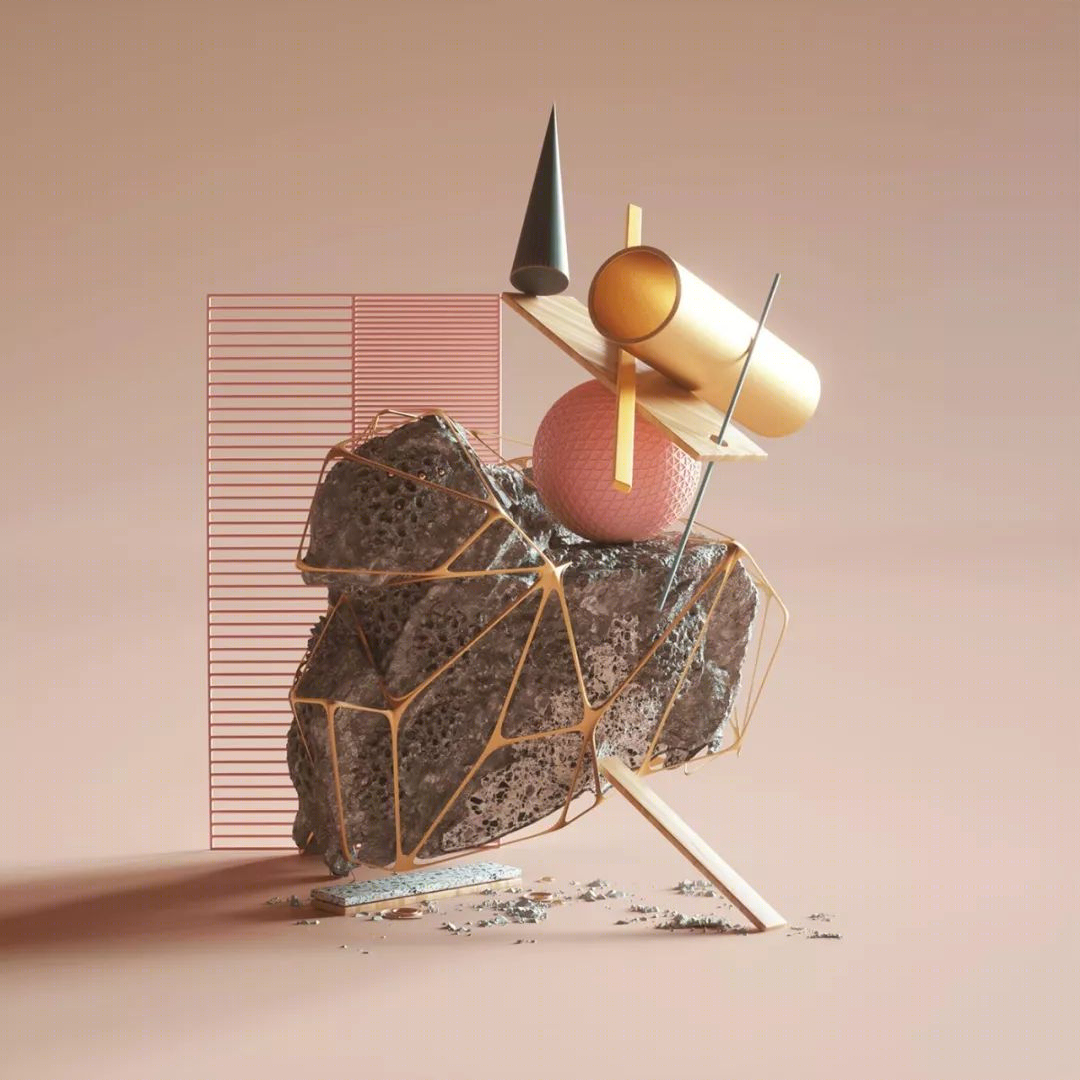 梦幻色彩的 3D 艺术盛宴-115