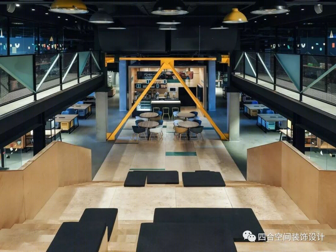 四合空间装饰设计——打造活泼年轻化的办公空间-31