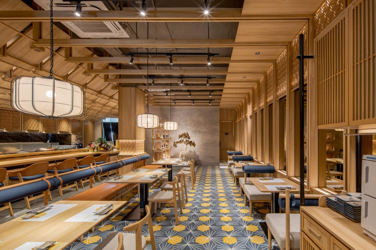 Sushi Maru 日式餐厅丨印度尼西亚雅加达丨Metaphor Interior Architecture-7