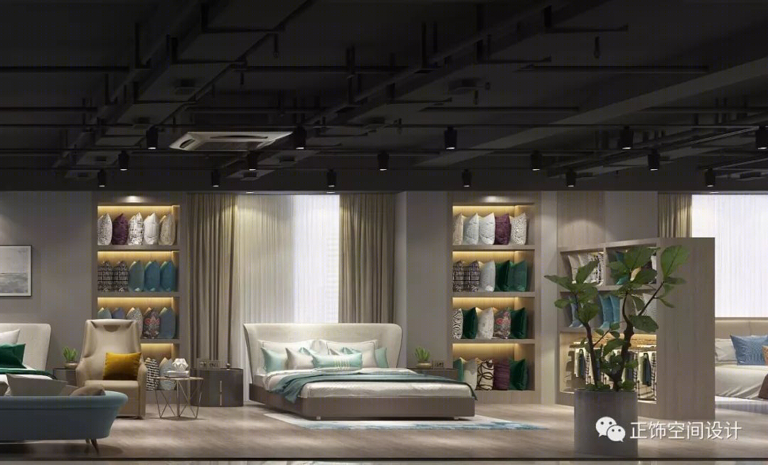 上海泛美佳丽纺织展示厅——工业风与绿意的完美融合-23