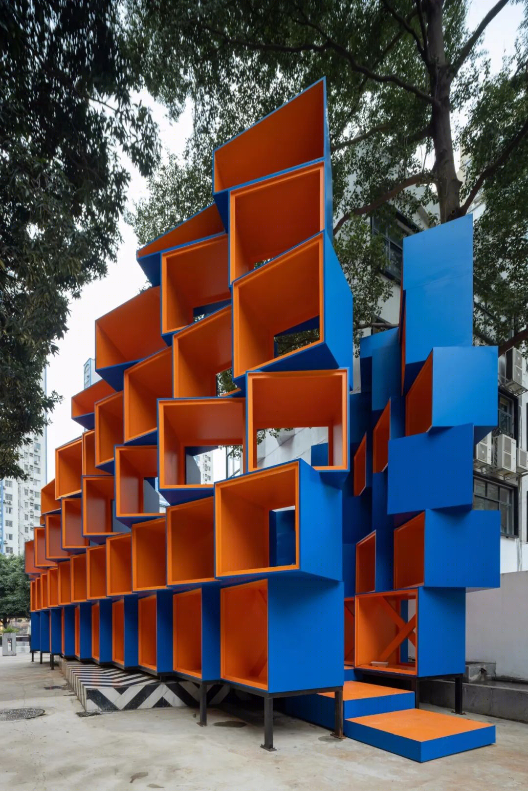 PatchCity Pavilion · 可回收模块搭建的灵活文化空间丨中国广州丨ROOI诺亿设计-54