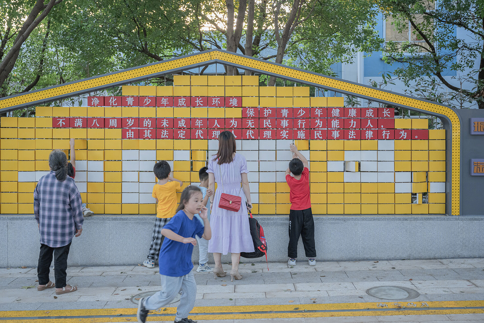 昆小薇·振华实验小学等地块更新改造丨中国江苏丨H+L汉兰景观工作室-31