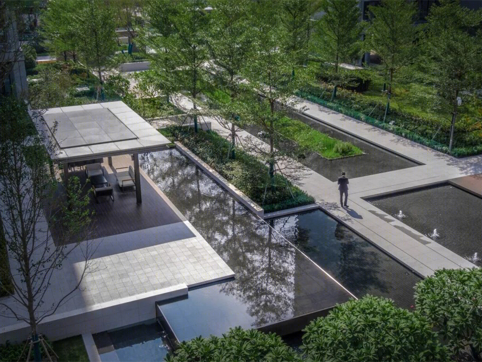 莆田融创兰溪大观住宅景观-3