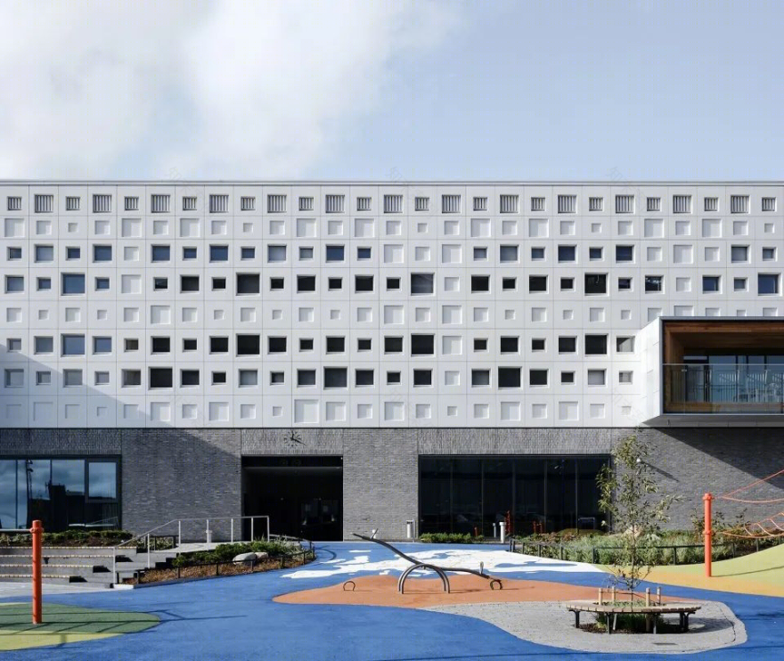 赫尔辛基 Jätkäsaari 综合学校丨芬兰赫尔辛基丨AOR Architects-16