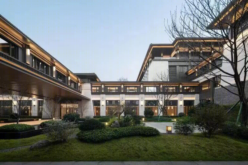 锦城湖酒店丨中国成都丨万盖美式建筑-26