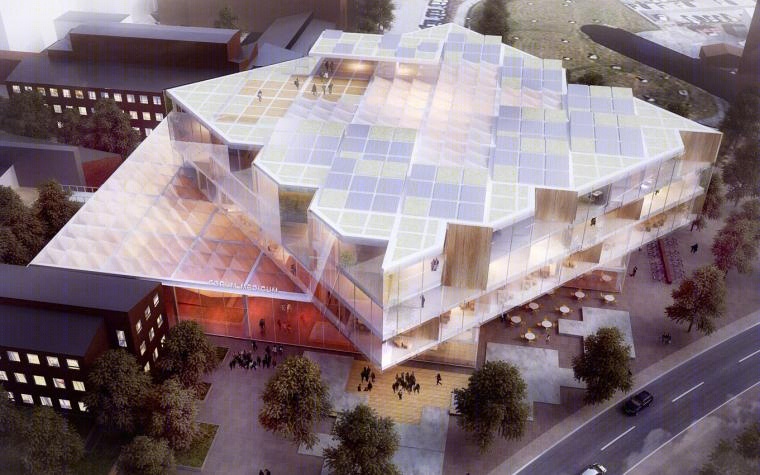 瑞典隆德大学医学院丨henning larsen architects-14