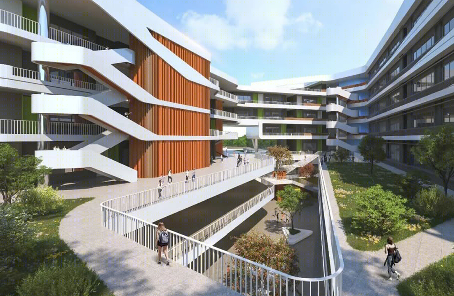 贵州兴义市得壹学校丨中国贵州丨Archimorphic筑弧建筑-44