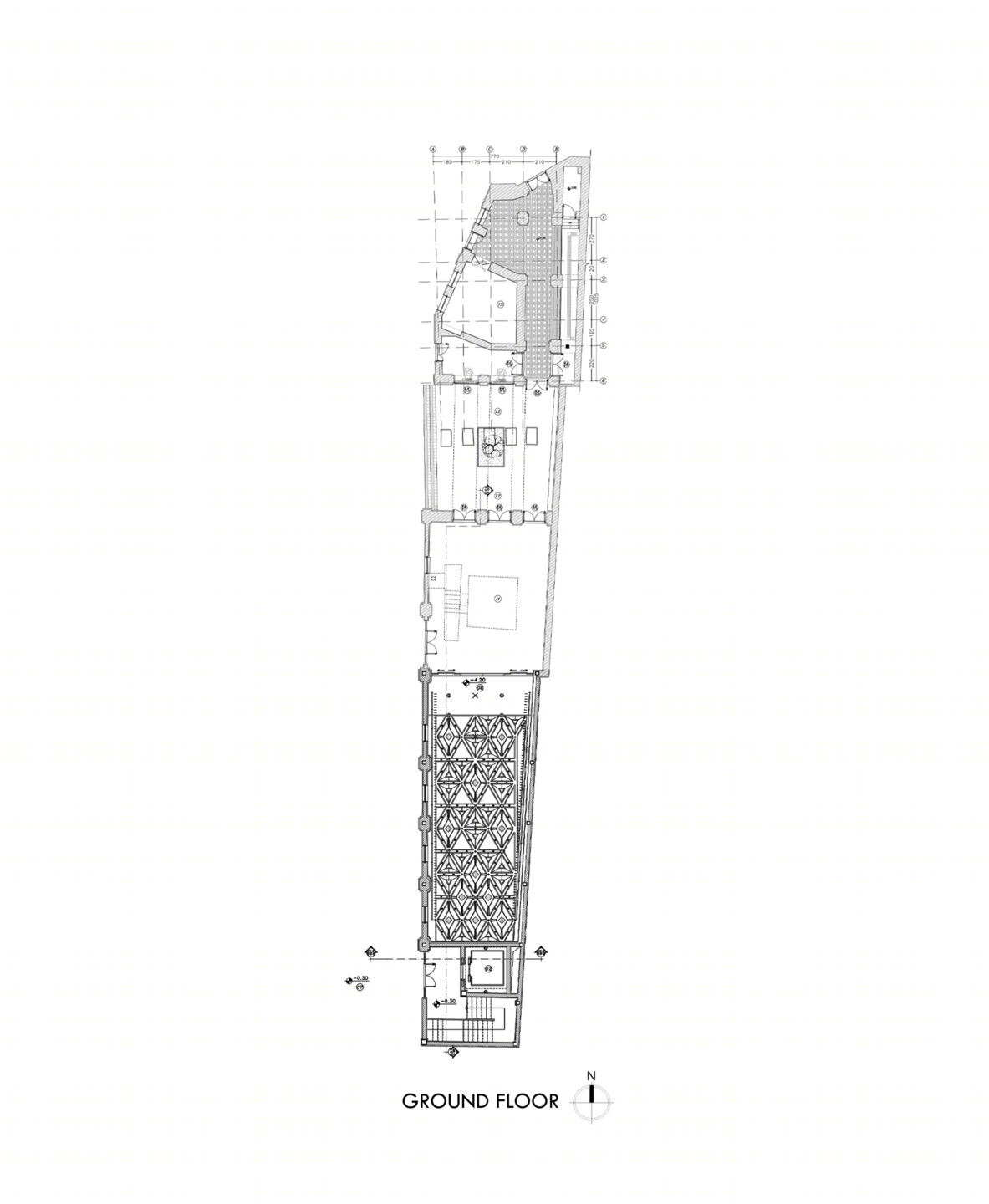 伊朗百年老宅中的现代多功能厅丨伊朗德黑兰丨Ákaran Architects-14