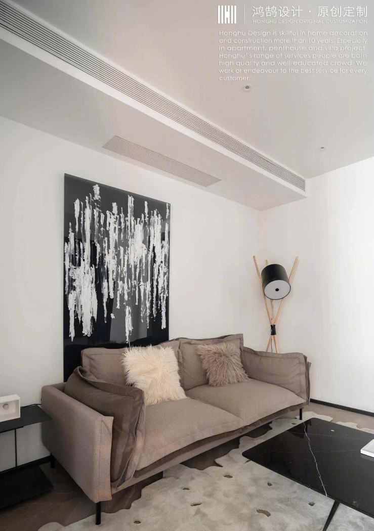 简约黑白灰，打造建筑设计师的理想家-6