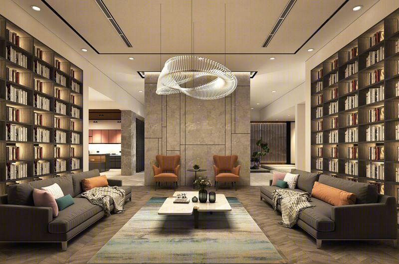 方寸之间 | 现代风格定制家居展厅设计-1