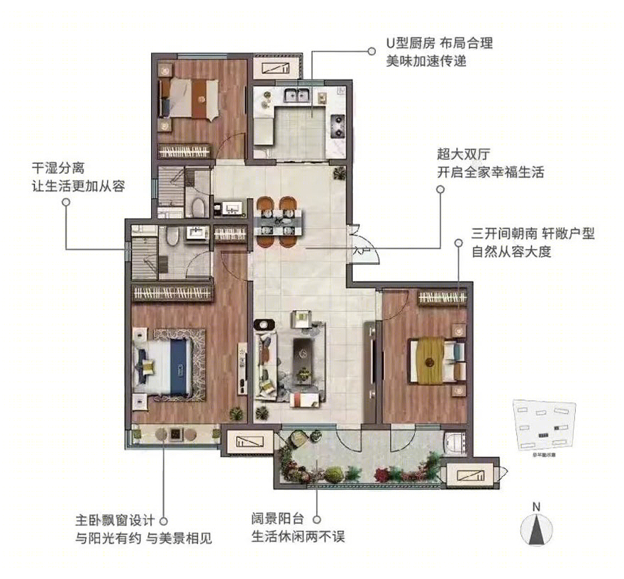 新城·日照东港吾悦华府丨中国日照丨腾远设计-19