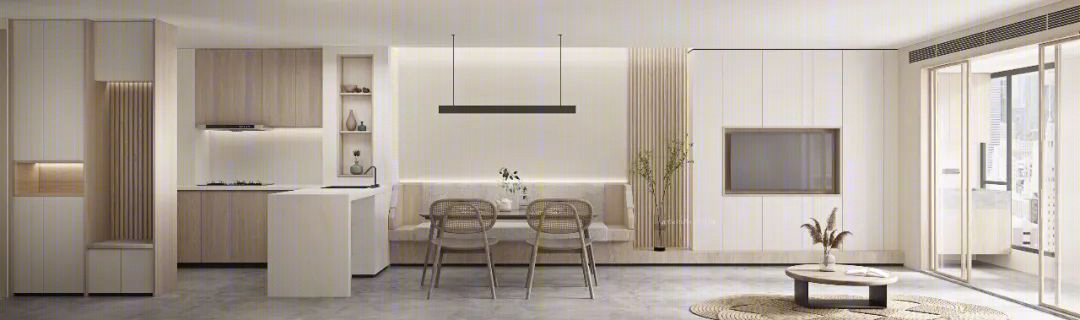 简约 Loft 空间,开放式布局的自然与时尚-4