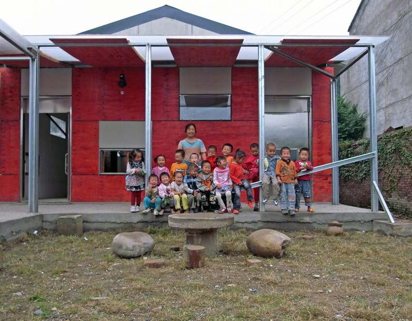四川广元下寺小学校园重建-11