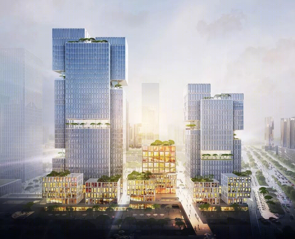 gmp 打造悬浮立方体建筑,彰显天音通信多元化领域-5
