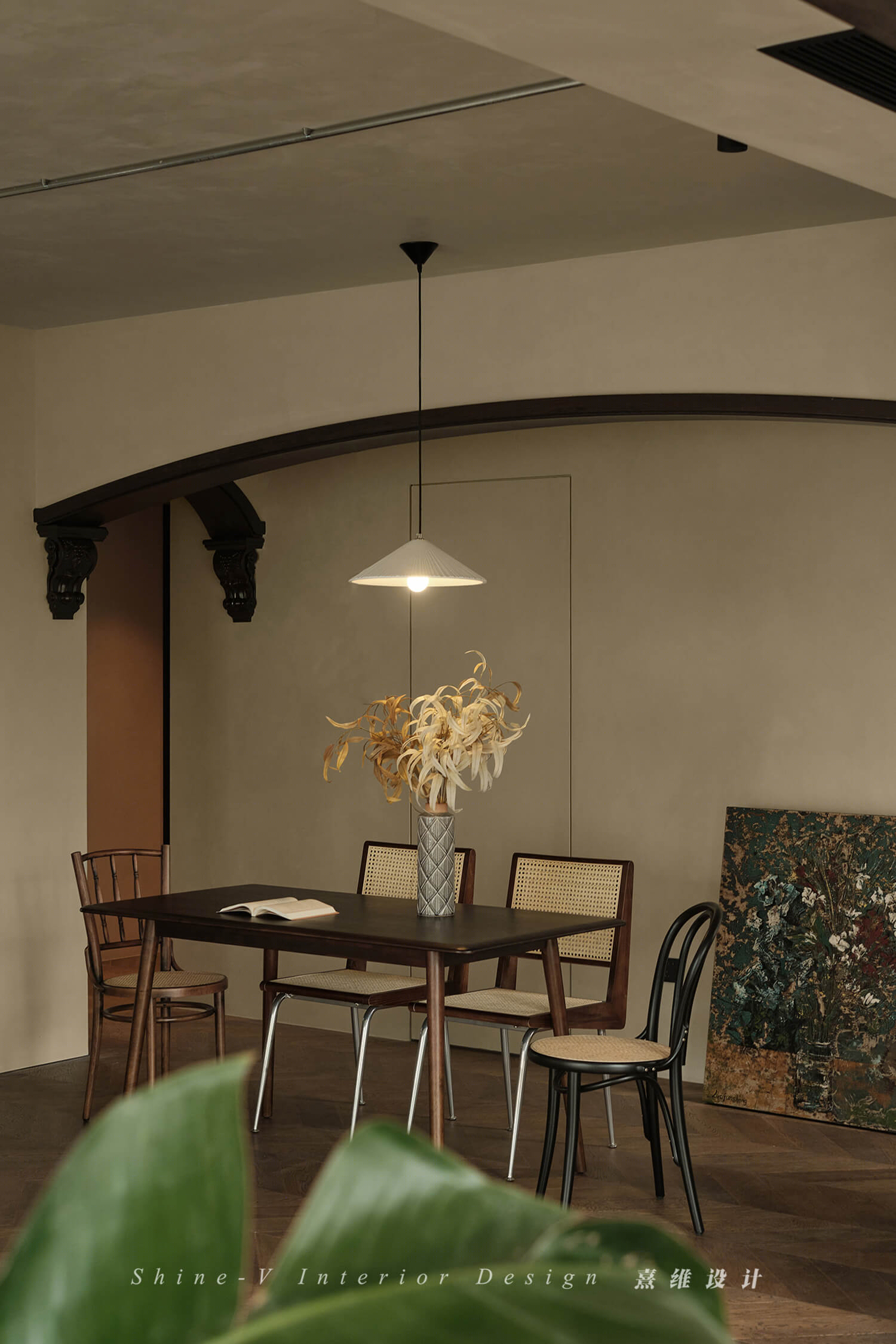 南京 140㎡复古侘寂之家丨中国南京丨熹维设计-28