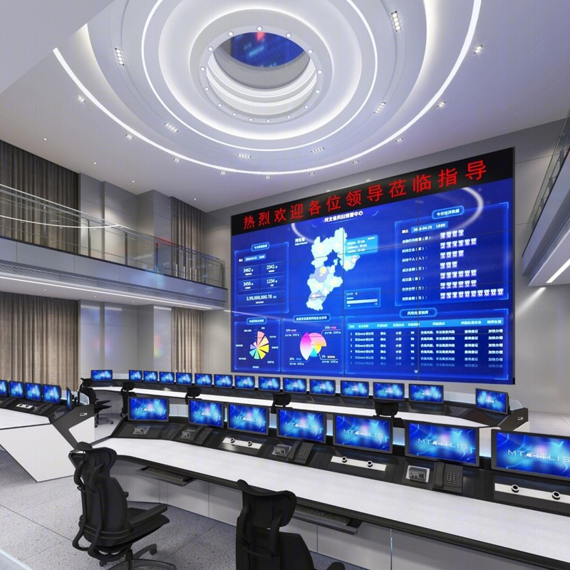 天津公安局河东分局信息中心室内设计-9