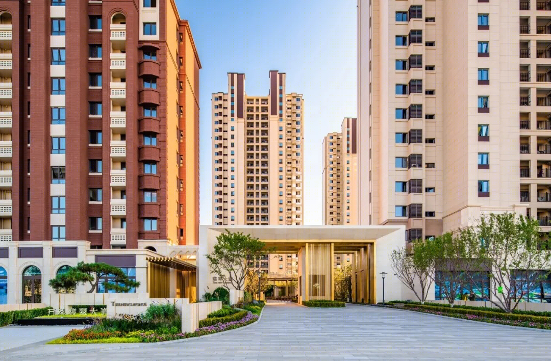 天津万科翡翠大道南区一期住宅景观-13