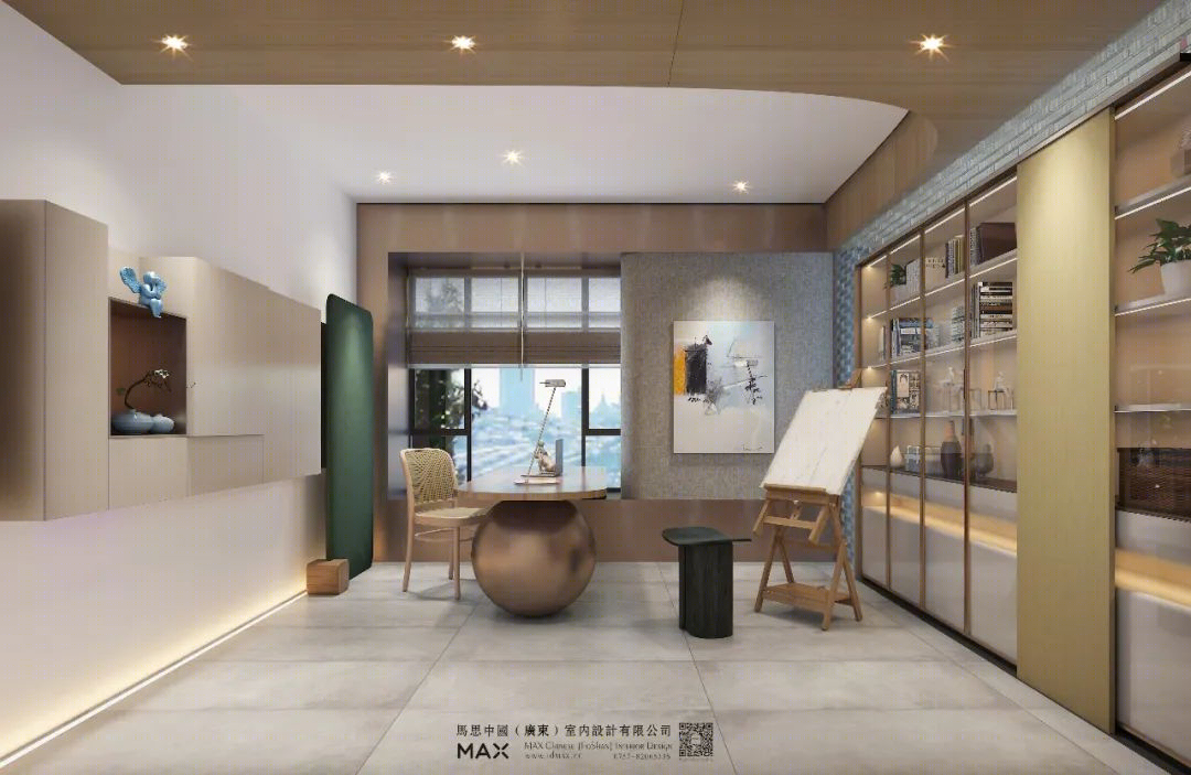广东马思室内设计 | 219.71m²现代风，感受空间张力与大气-24
