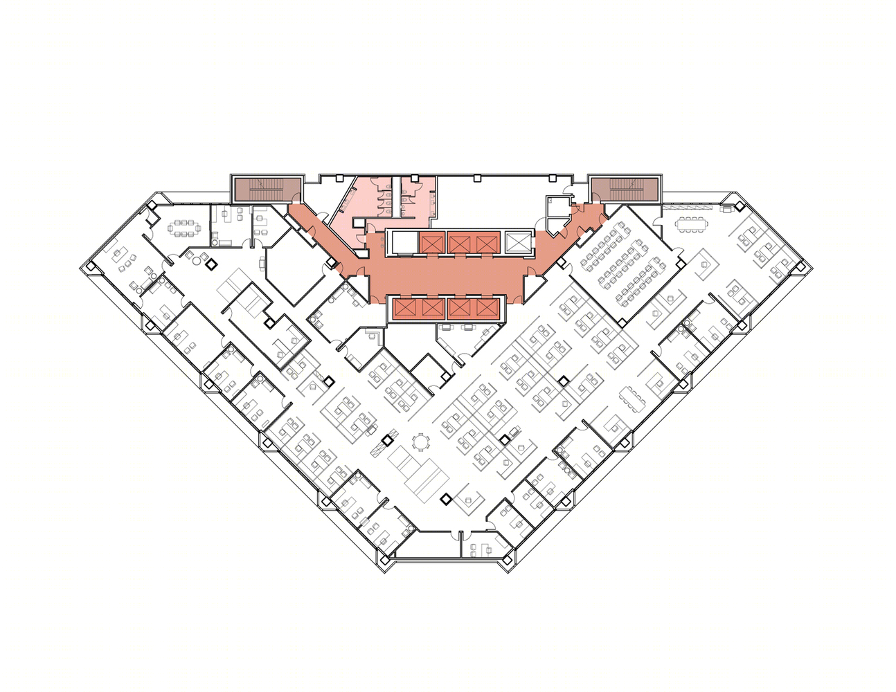 美国 AH 麦考伊联邦办公室丨Schwartz,Silver Architects-71