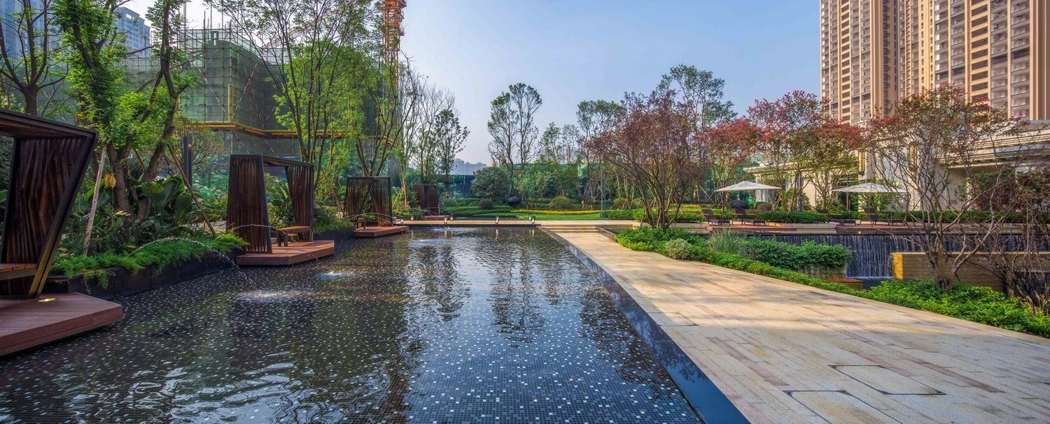 成都龙湖三千庭住宅景观-17