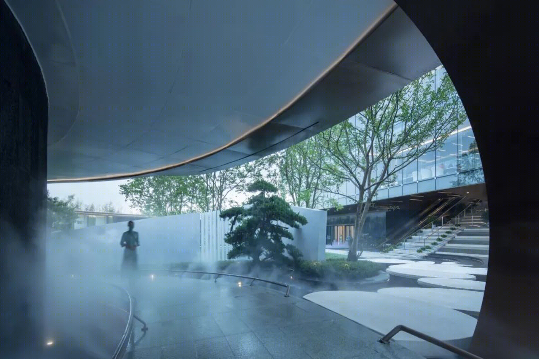世茂滨江壹号 | 水墨画卷中的景观设计-35