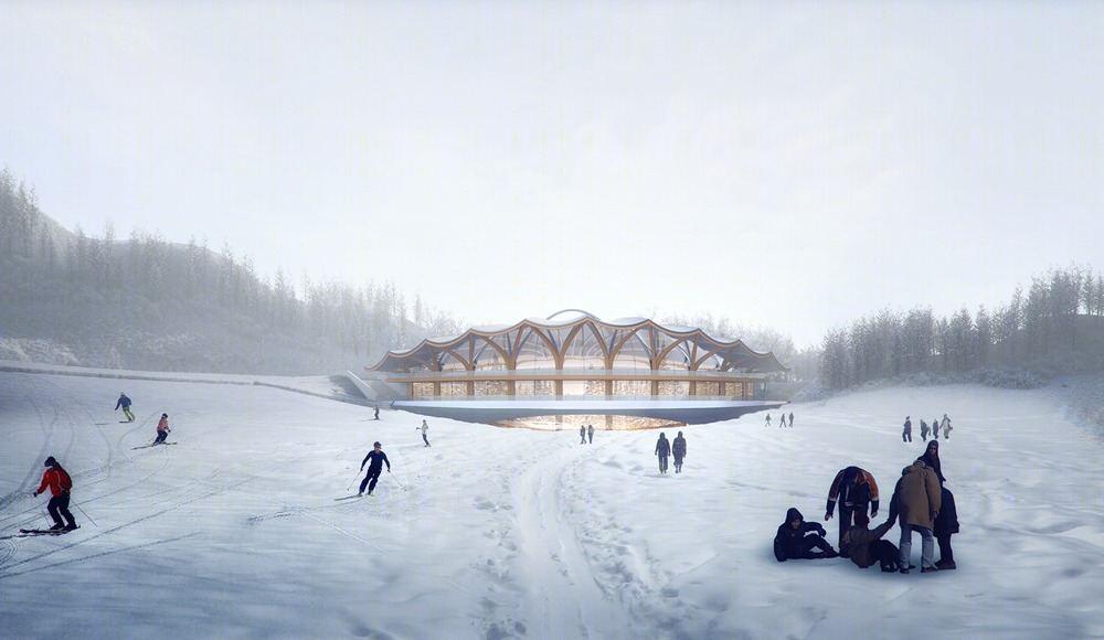 浙江龙游六春湖滑雪大厅丨中国衢州丨同济大学建筑设计研究院(集团)有限公司-15