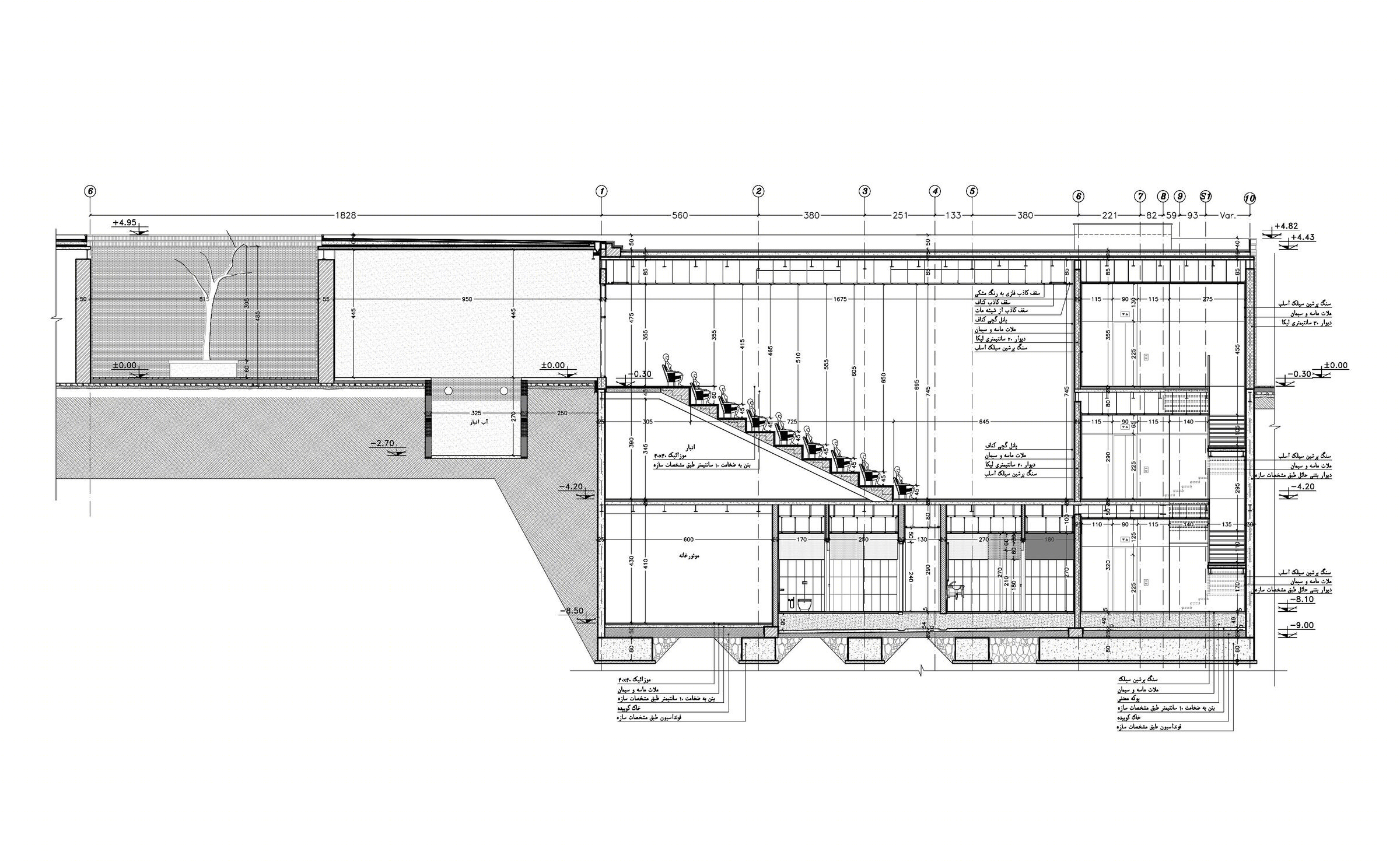 伊朗百年老宅中的现代多功能厅丨伊朗德黑兰丨Ákaran Architects-18