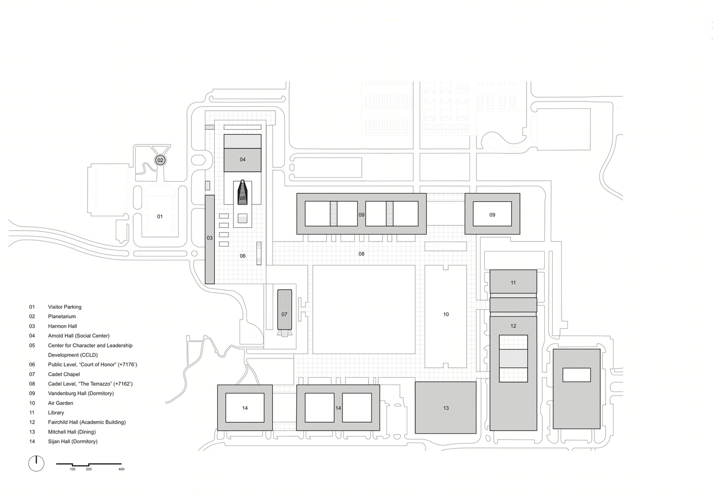 美国空军学院素质与领导力发展培训中心丨Skidmore,Owings & Merrill LLP-54