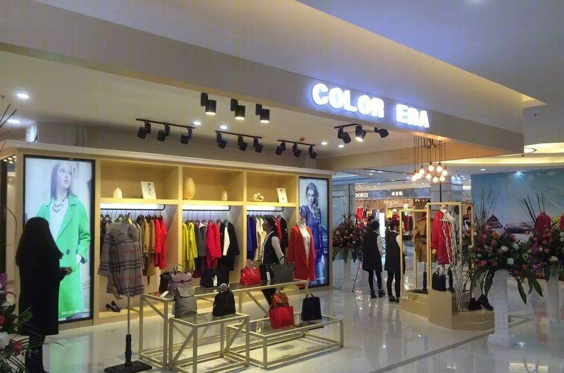 汕尾彩色时代服装专卖店设计-5
