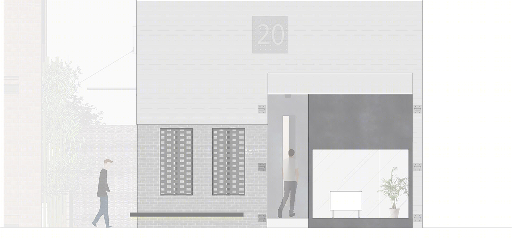 国创园20#厅改造及LOUGNE SUIT定制店设计丨中国南京丨反几建筑FANAF-87