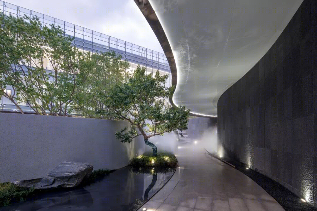 世茂滨江壹号 | 水墨画卷中的景观设计-36