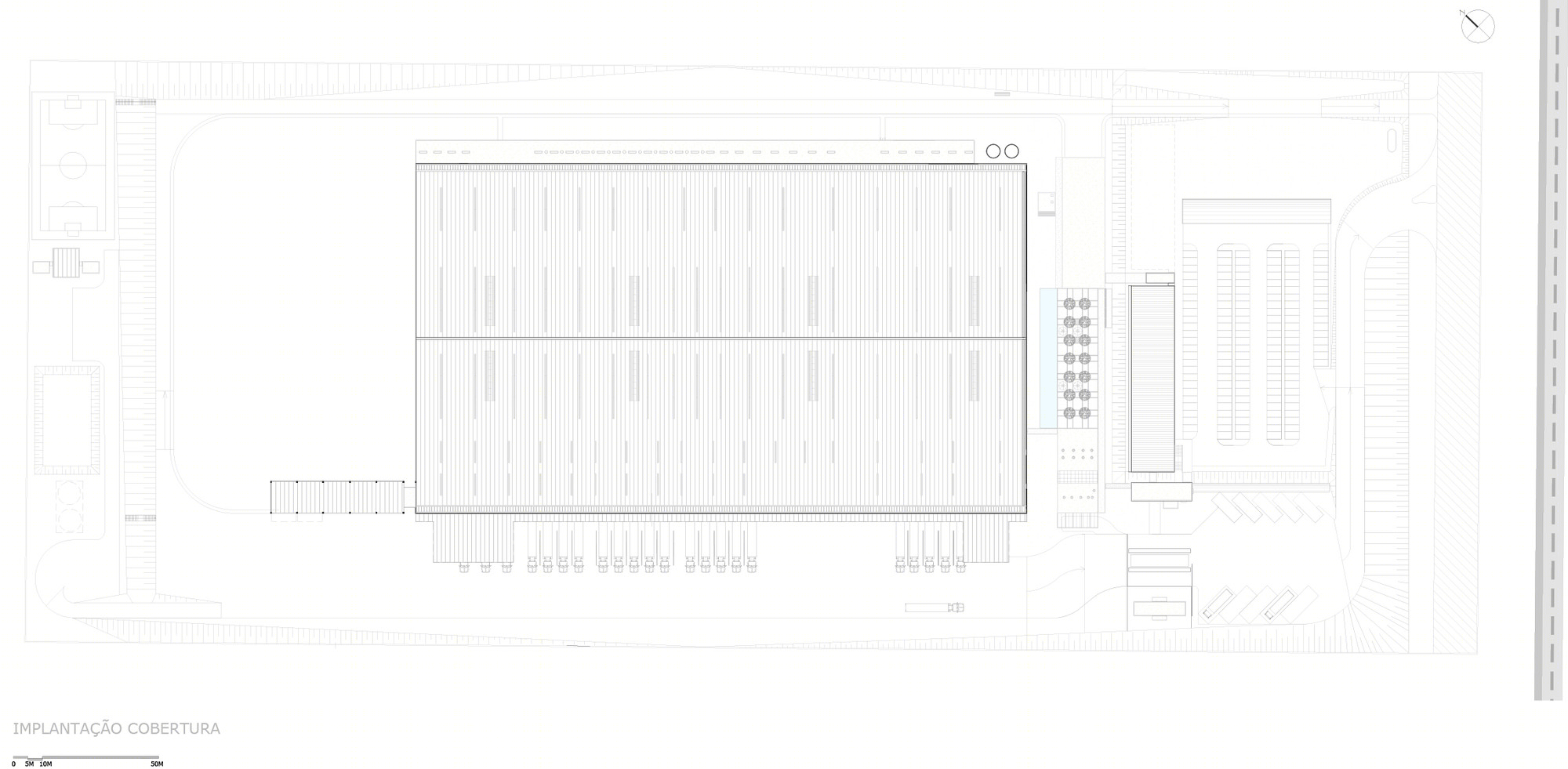 巴西马勒配送中心 | 绿色办公建筑的典范-27