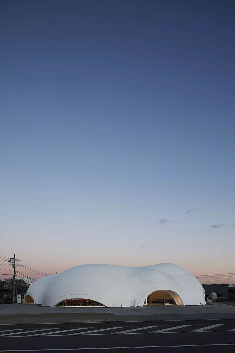 富士山下的“云朵”面馆，融入自然的静谧美食空间-39