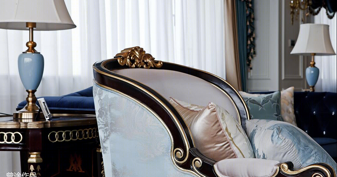 
绍兴柯桥 侨都方宅 法式新古典+artdeco+美 -7