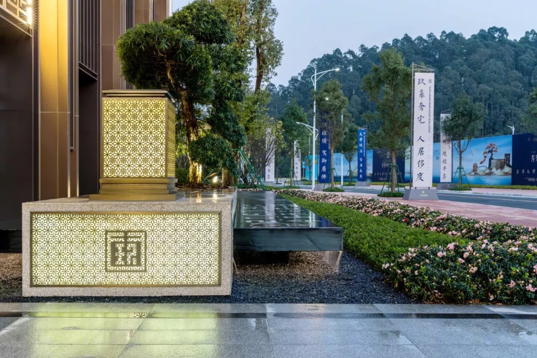 佛山龙光玖御湖示范区景观-17