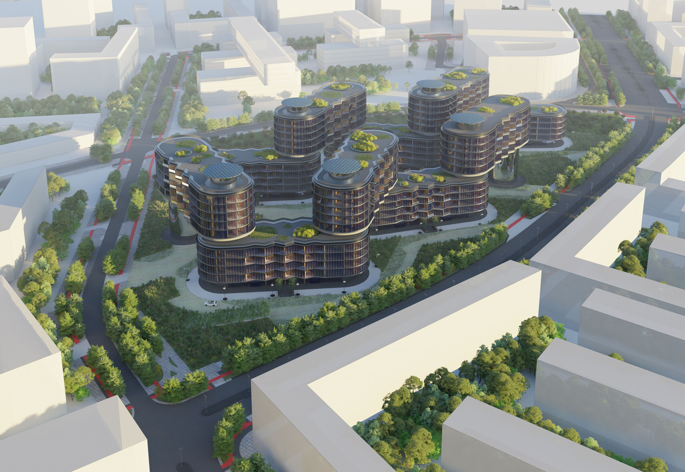 莫斯科绿色智能住宅丨俄罗斯莫斯科丨Architects of Invention-28