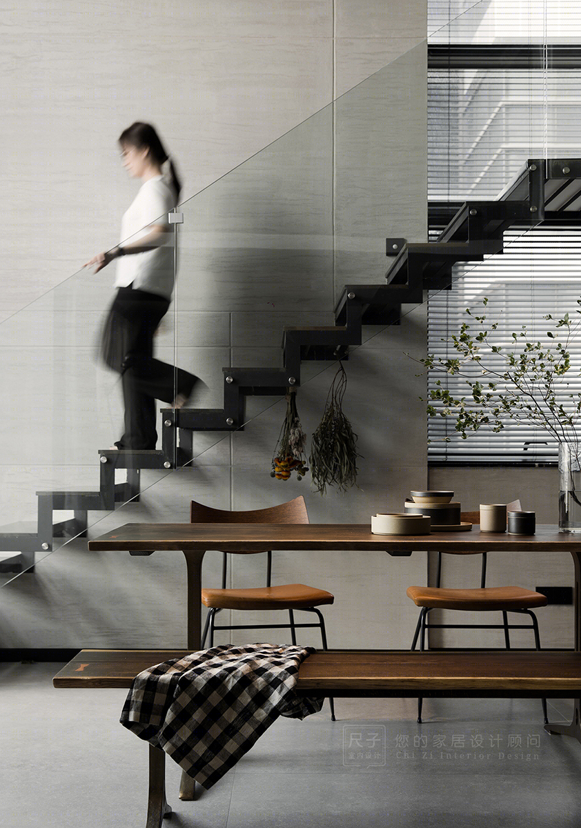 深圳 89㎡工业风 Loft | 自然原始,光影交织-60