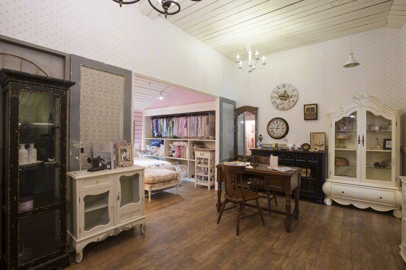 安堤卡家居 | 法式乡村浪漫风格的咖啡店设计-14