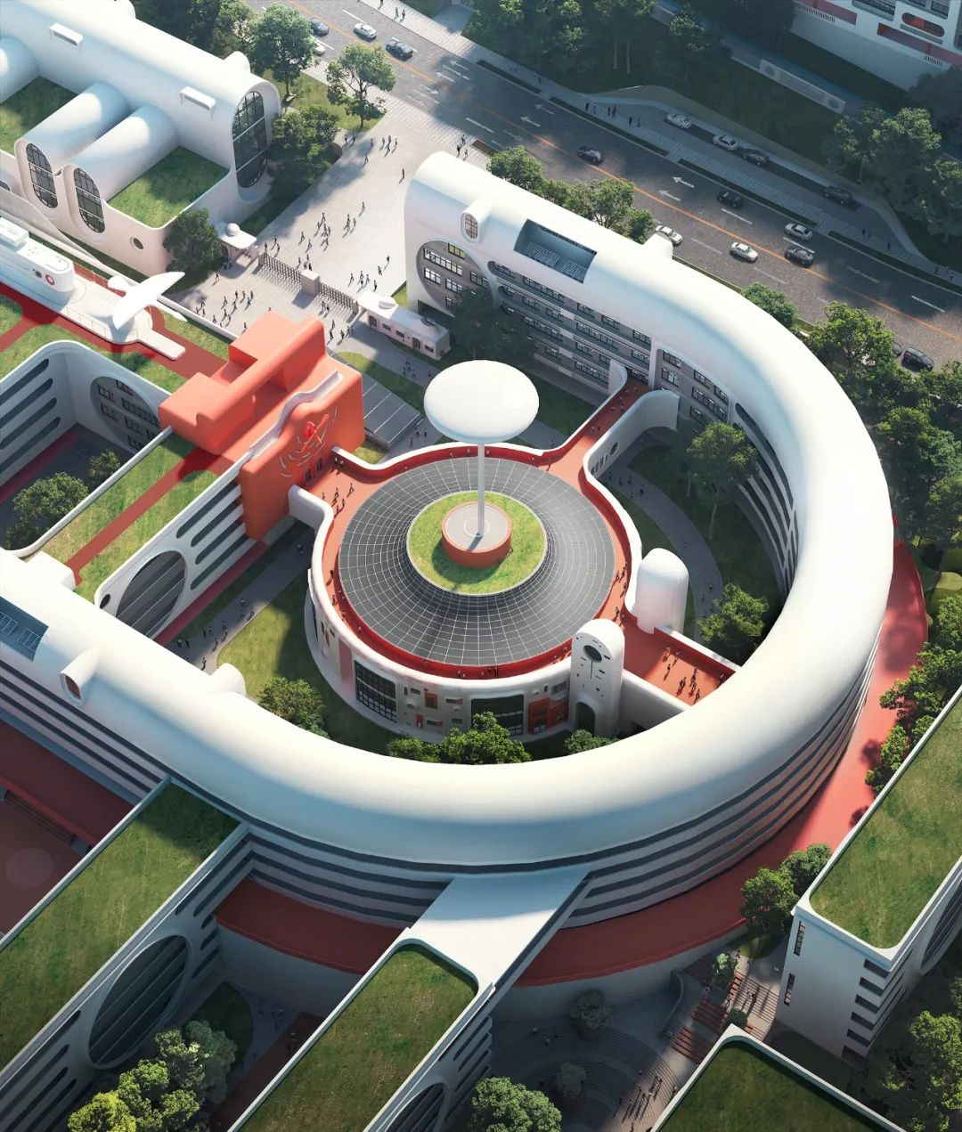 未来者校园 · 重庆西部科学城未来校园设计丨中国重庆丨迪卡建筑设计中心-16