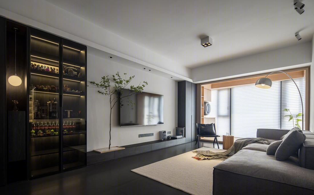 95 后小两口的时尚实用小户型-20