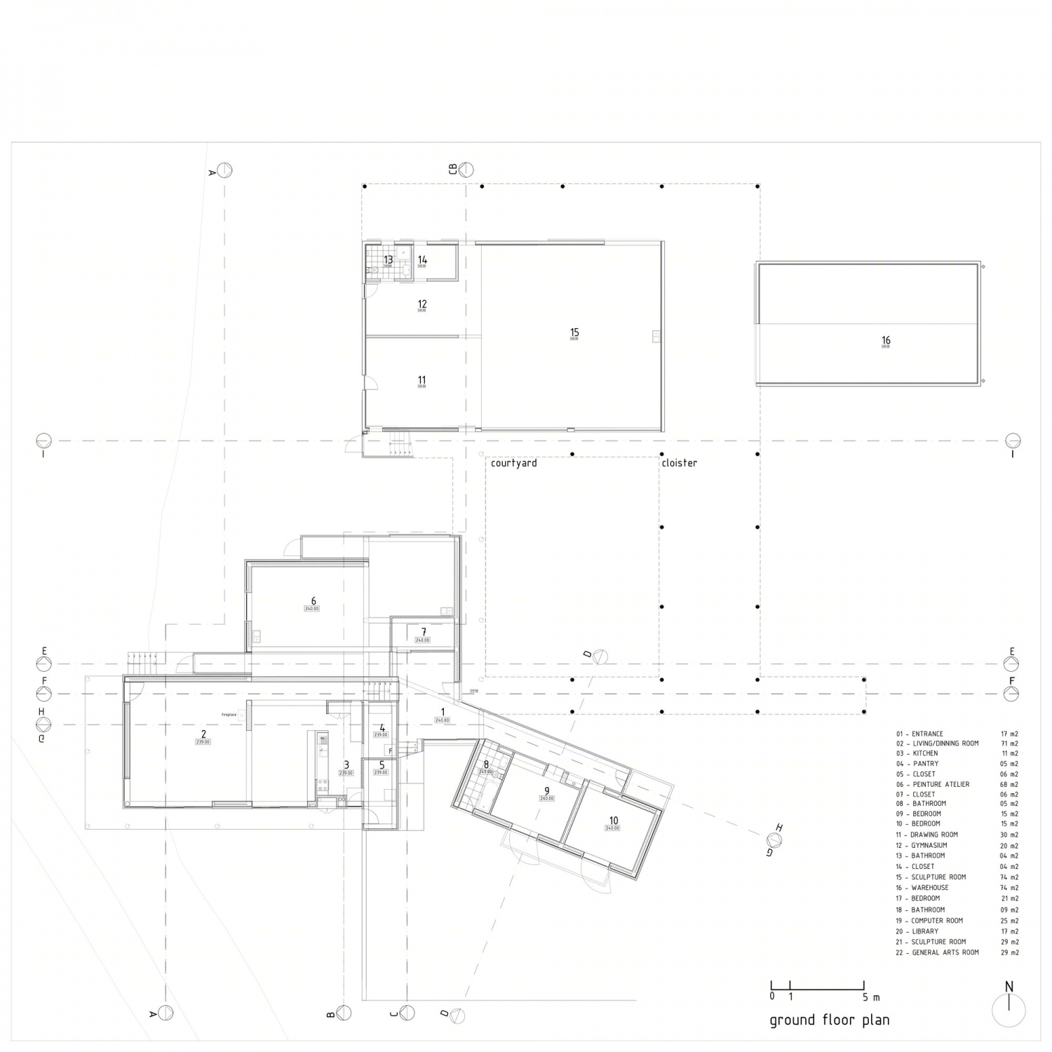 葡萄牙布朗库堡视觉艺术家住宅兼工作室-42