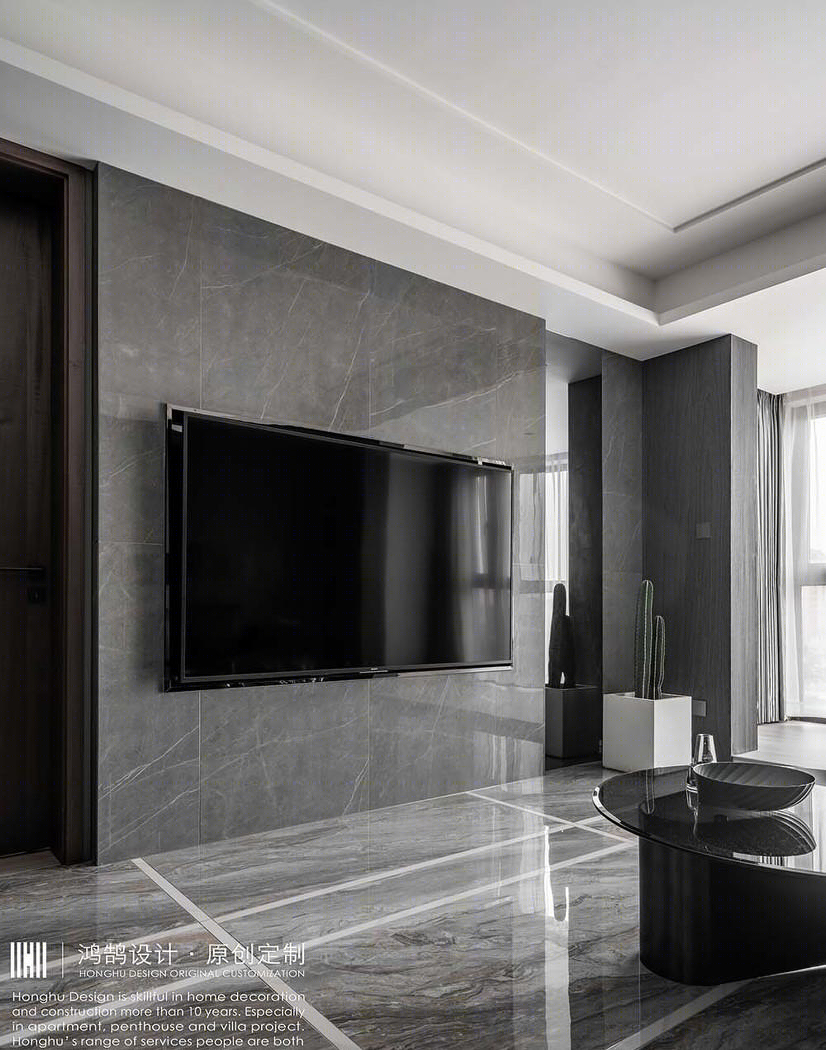 绿色都市新居，演绎现代简约风情-7