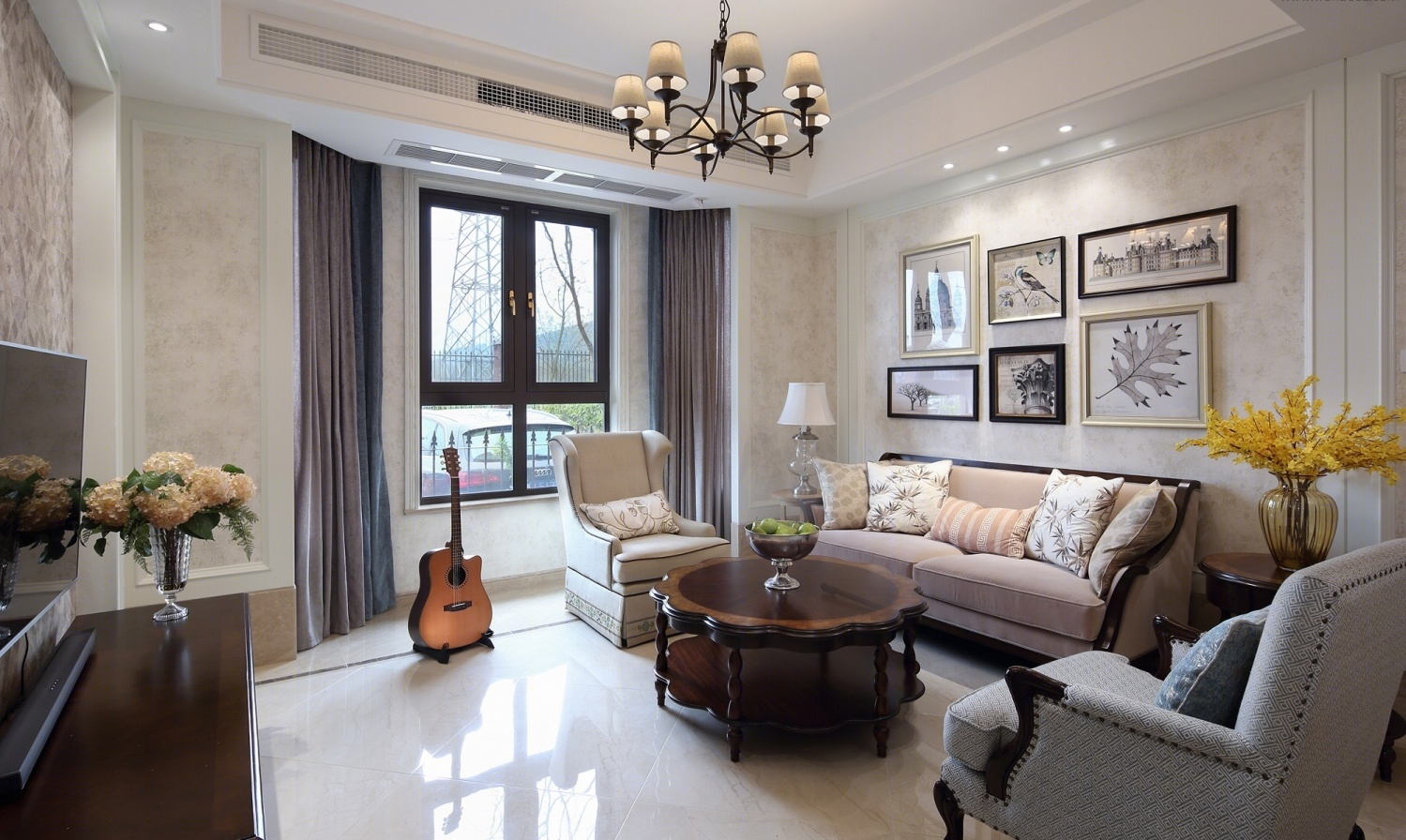 名屋出品 | 莱茵庄园 160m2 简约美式独栋别墅设计-24