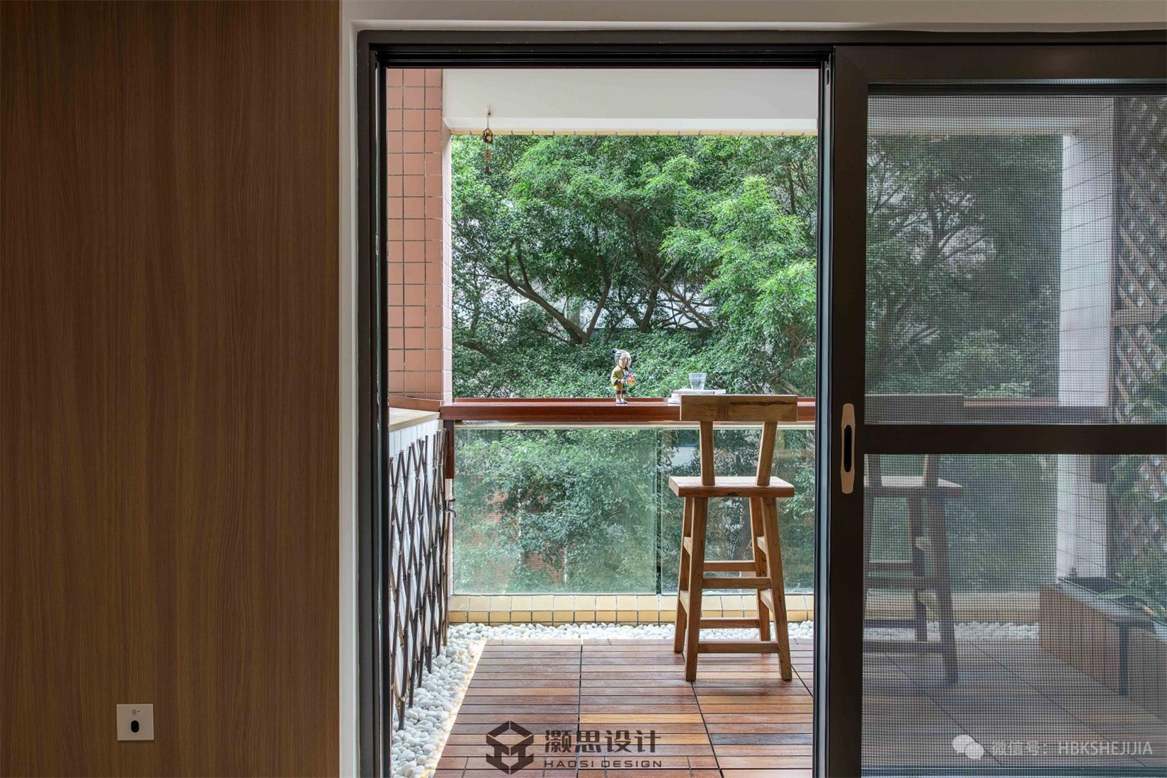 80m2 原木禅意居住空间丨中国广州丨H·BK Space Design-27