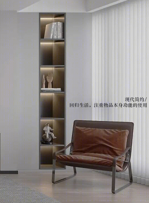 华润悦府现代简约风家居设计丨中国南通丨筑鹿空间设计-10