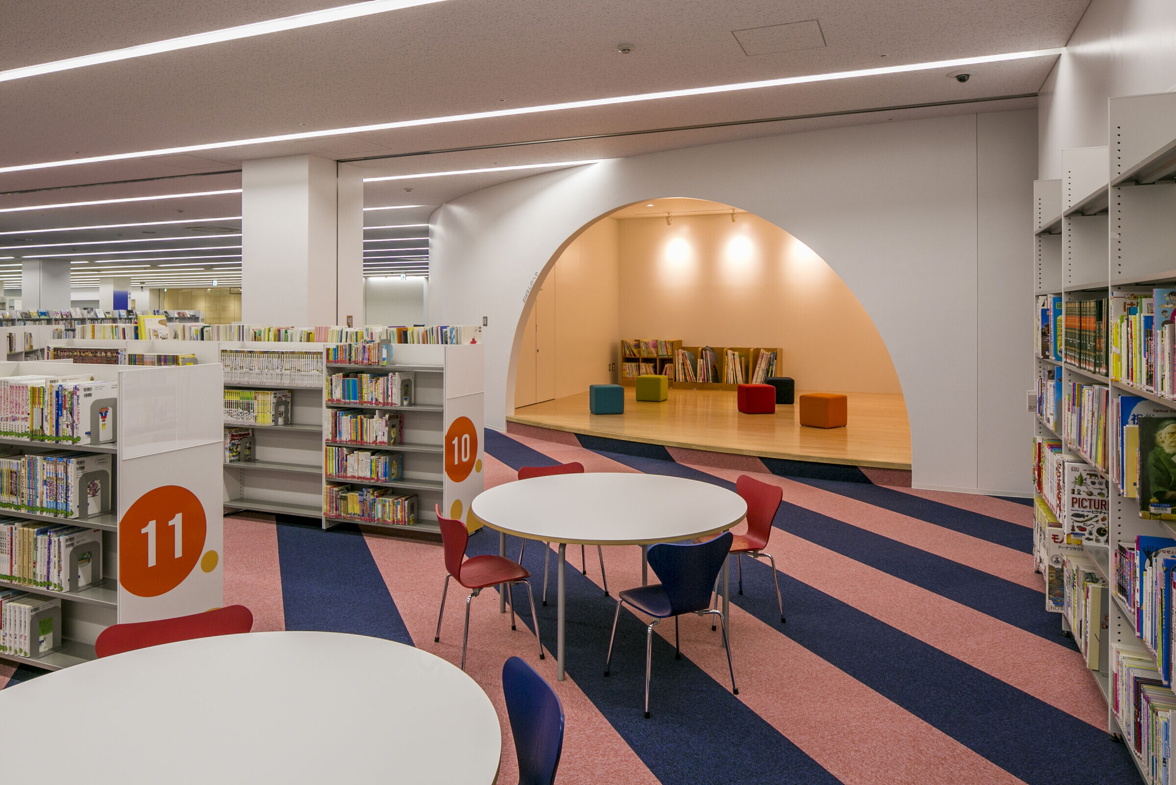 玉野市图书馆与社区学习中心 · 海上之盒丨日本丨MIKAMI Architects-11