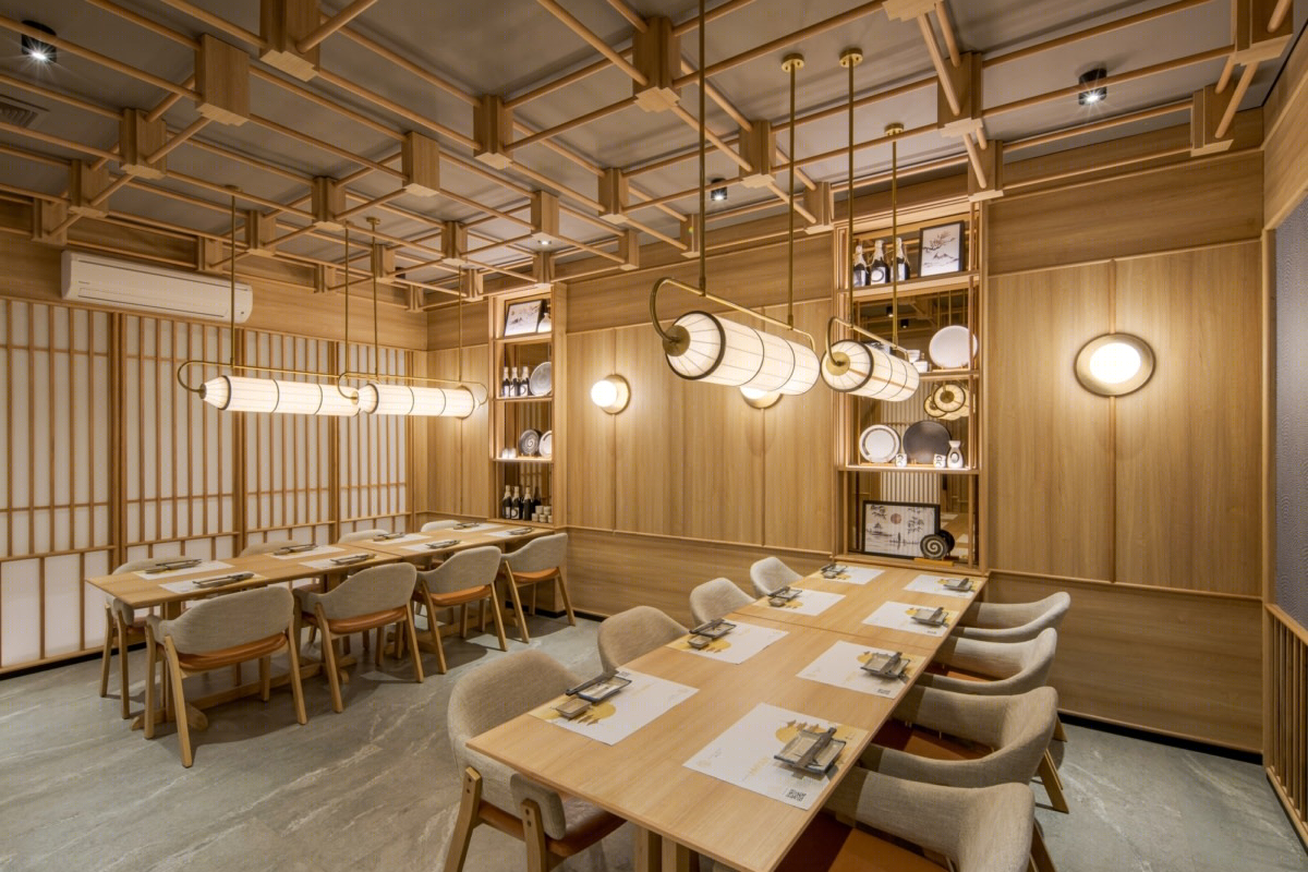 Sushi Maru 日式餐厅丨印度尼西亚雅加达丨Metaphor Interior Architecture-11