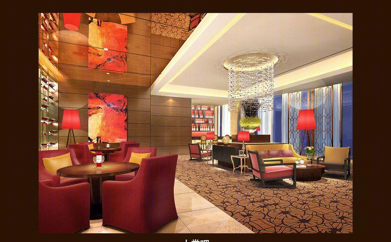 重庆博融酒店 | 石材镜面营造秘境空间-12